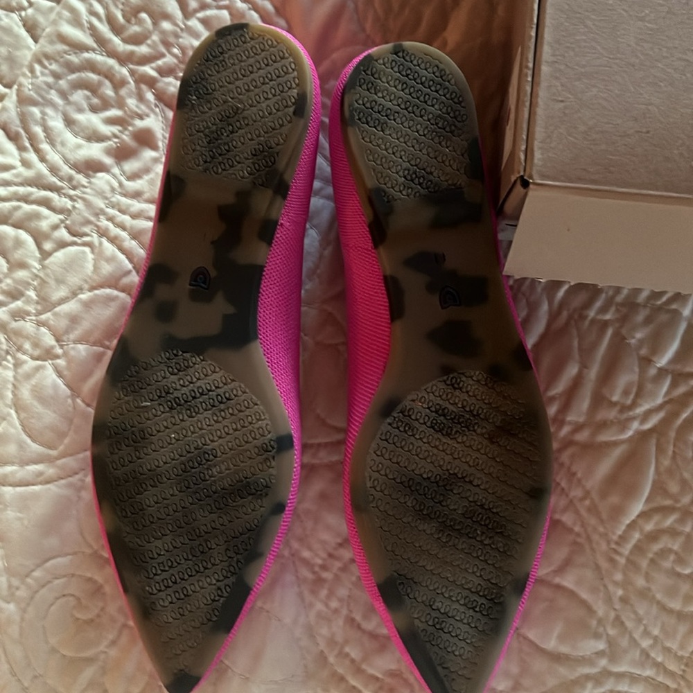 Stylish Pink Women's Flats - Picture 5 of 9